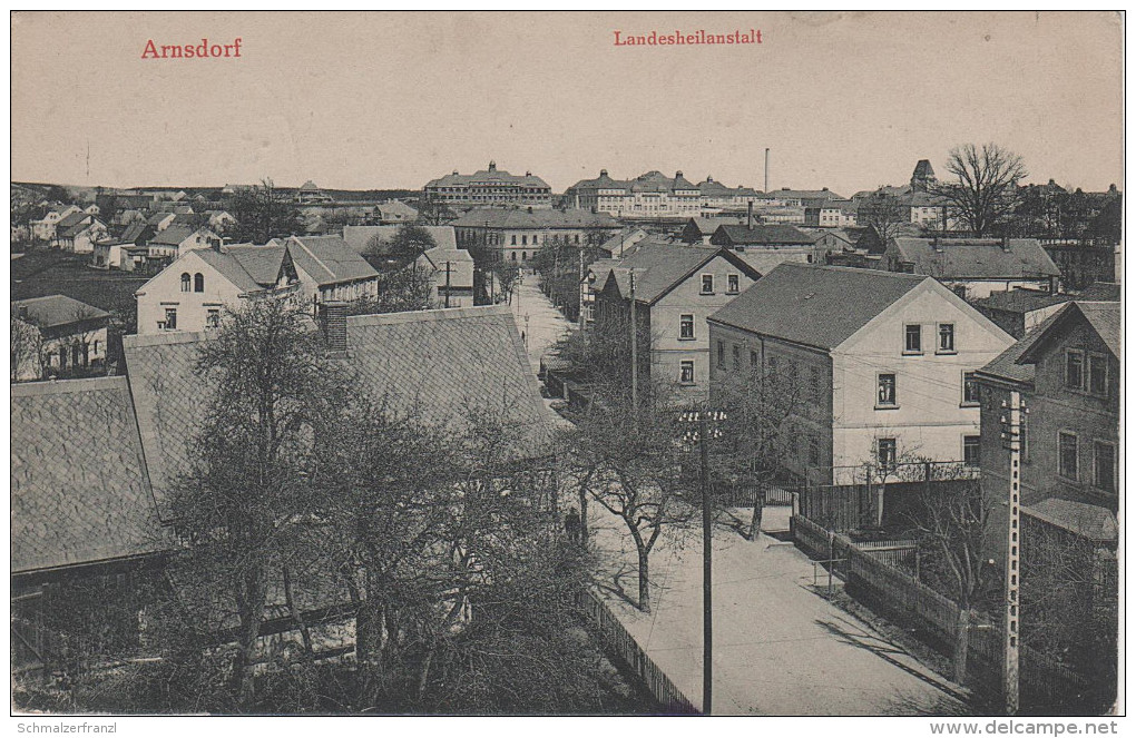 AK Arnsdorf Landesheilanstalt Gasthof ? Bei Radeberg Dresden Langebrück Rossendorf Stolpen Pirna Wilschdorf Fischbach - Grossharthau