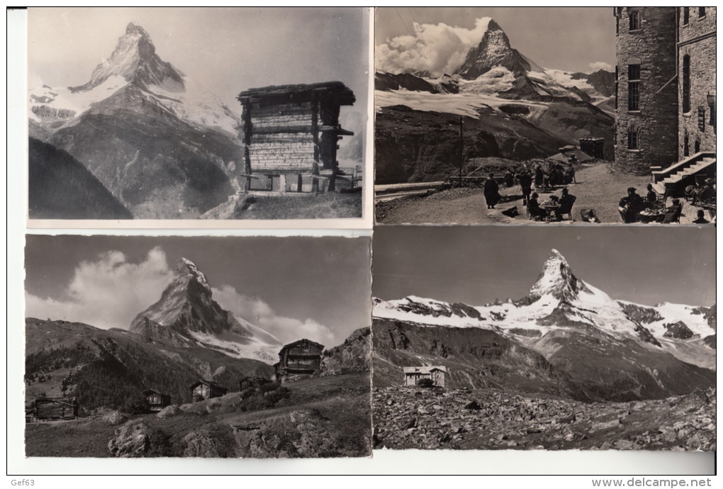 Zermatt, Matterhorn / Cervin, Gornergrat - Lot De 31 Cartes Postale - 5 - 99 Cartes