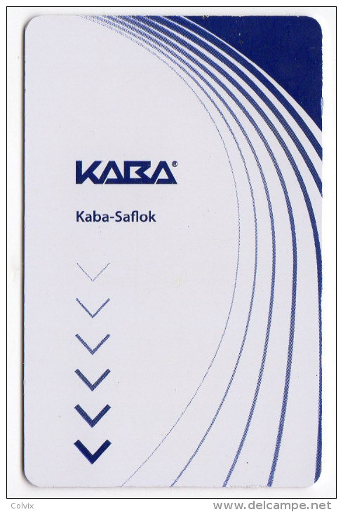 CLEF D´HOTEL KABA SAFLOK - Hotel Key Cards