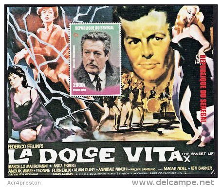 D0176 SENEGAL 1998, Film, La Dolce Vita, MNH - Sénégal (1960-...)