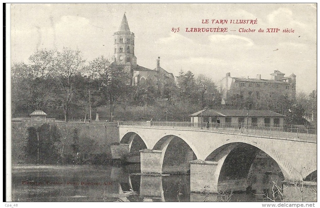 Tarn : Labruguière, Clocher Du XIIIe Siècle - Labruguière