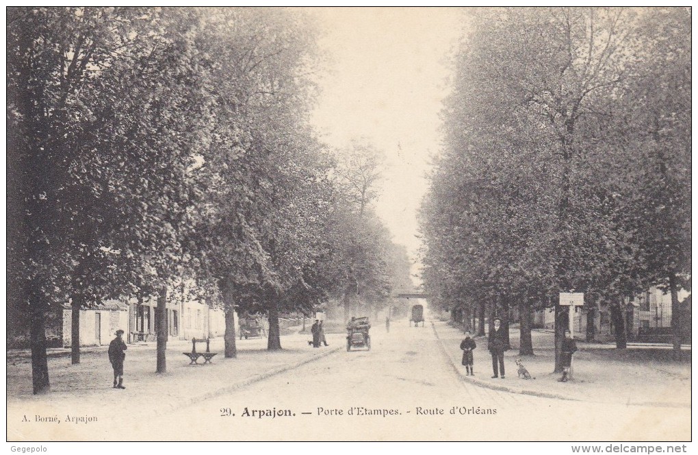 ARPAJON  - Porte D'Etampes - Route D'Orléans - Arpajon