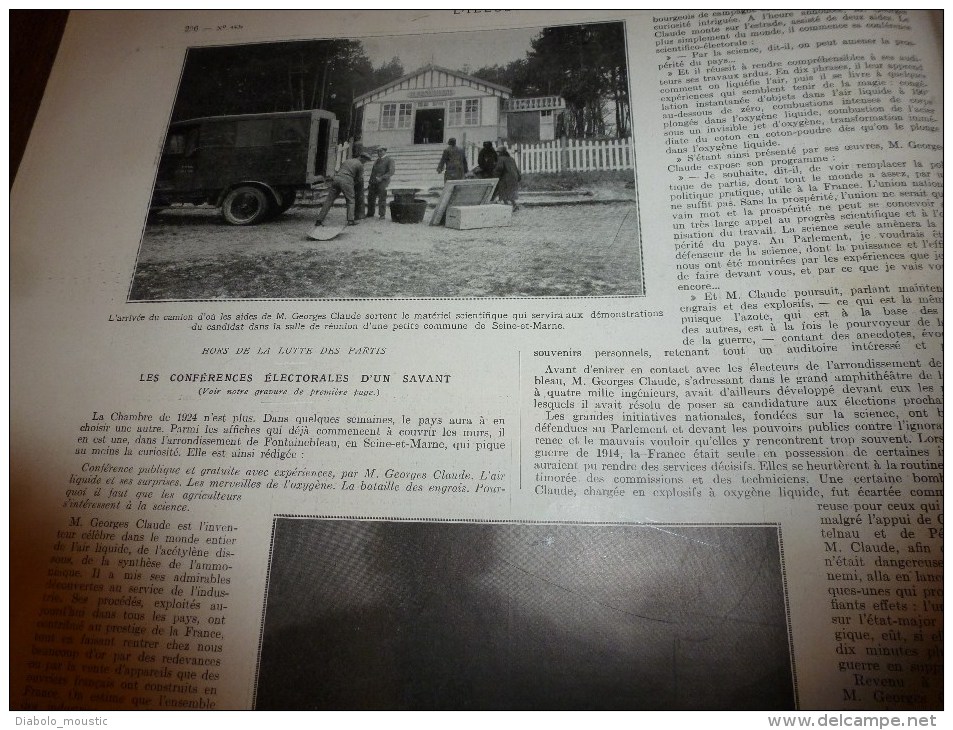 1928 COMMANDEMENT UNIQUE;Vie parisienne au 18e s;ARABIE des bédouins;VASA (Suède;LONDON;Musique-ondes;HINCHELIFFE pilot