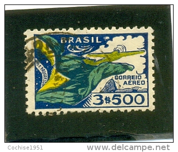 1930 BRESIL Y &amp; T N° 31 ( O ) Avion Et Drapeau - Luchtpost