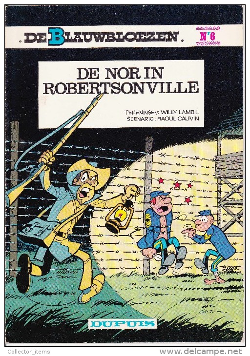 Blauwbloezen, De Nor In Robertsonville Nr 6 - 1st Druk - Blauwblözen, De