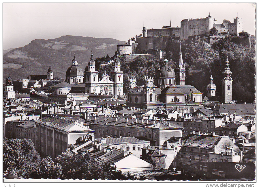 AK Salzburg - Altstadt, Blick Von Der Humbold-Terrasse (11296) - Salzburg Stadt