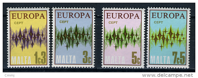 1972 - EUROPA CEPT - MALTA - Catg. Mi.  454/456 - MNH (**) - (V16012015...) - Malta