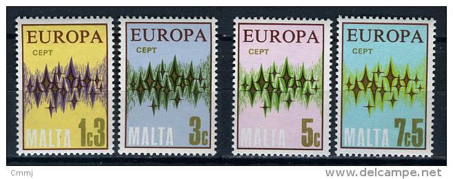 1972 - EUROPA CEPT - MALTA - Catg. Mi.  450-453 - MNH (**) - (V16012015...) - Malta