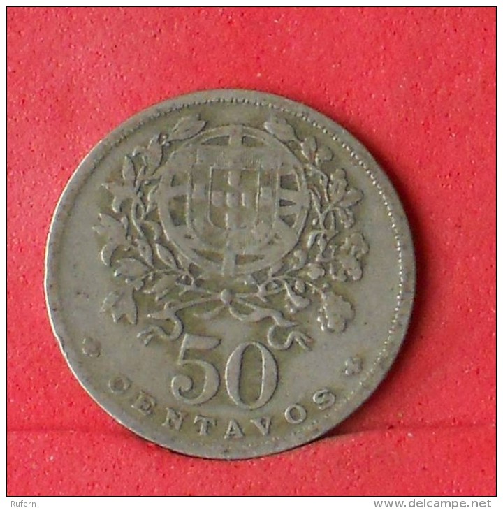 PORTUGAL  50  CENTAVOS  1940   KM# 577  -    (Nº10522) - Portugal