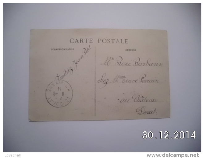 Bussieres-Potevine. - Une Villa. (8 - 6- 1914) - Bussiere Poitevine