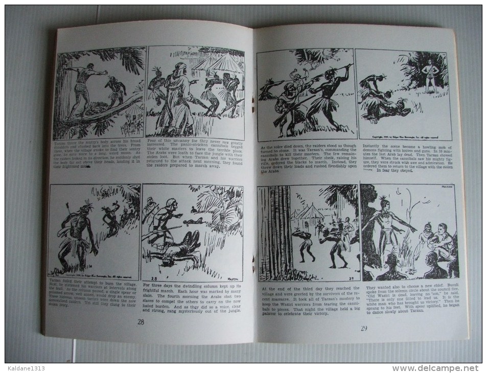 The Return Of Tarzan  Rex Maxon House Of Greystoke 1968 Bandes Journalières A1/A60 - Sammlungen