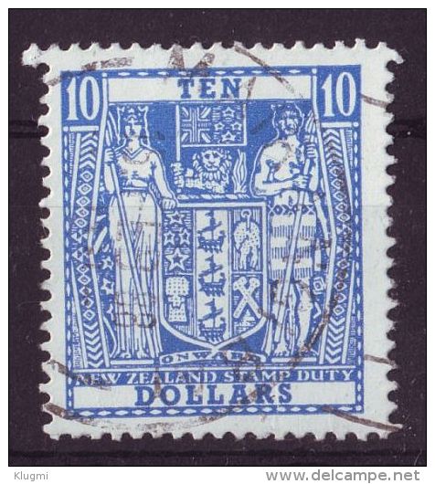 NEUSEELAND NEW ZEALAND [Stempel] MiNr 0085 A ( O/used ) - Fiscaux-postaux