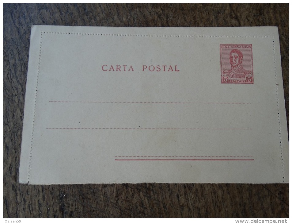 Carta Postal - Postwaardestukken