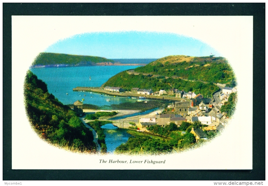 WALES  -  Lower Fishguard  The Harbour  Unused Postcard As Scan - Pembrokeshire