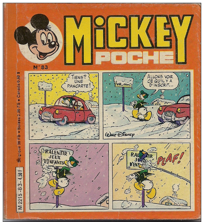 Mickey Poche 83 - Autres & Non Classés