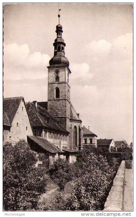 HÖCHSTADT/AISCH - Pfarrkirche - Hoechstadt