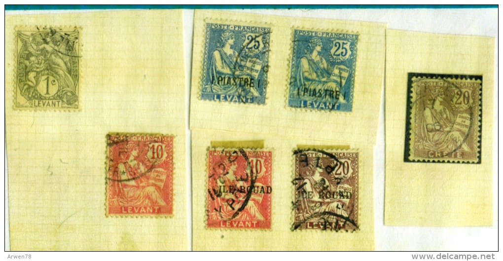 Timbres De France Levant Et Crete - Sonstige & Ohne Zuordnung