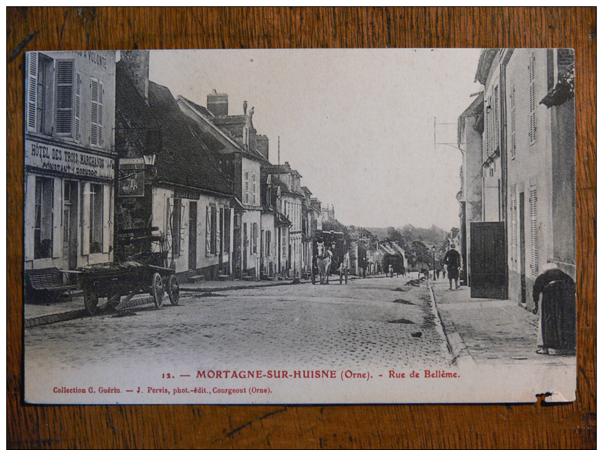 MORTAGNE-au-PERCHE (61) - Rue De Bellême (Mortagne-sur-Huisne) - Mortagne Au Perche