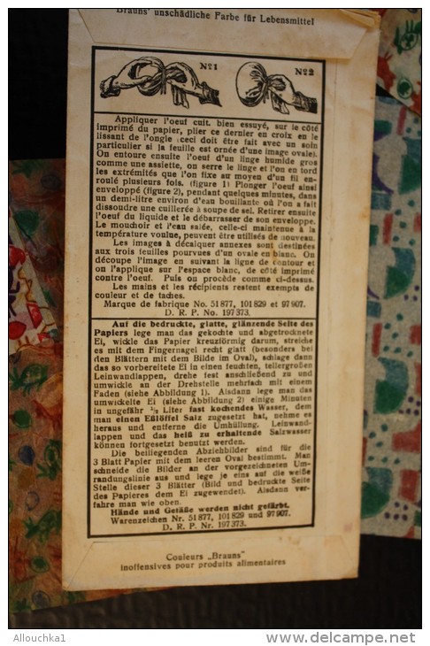 BRAUNS´Quedlinor Ostara Fur Ostereier Dekoration BRAUNS´pour Décorer Artistiquement Les Oeufs Loisir Créatif Explication - Other & Unclassified