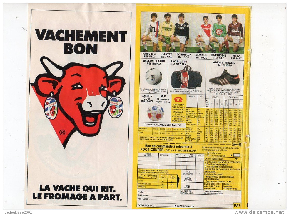 Jan15    67608   Vache Qui Rit   Pub Sur Une Fuille - Publicités