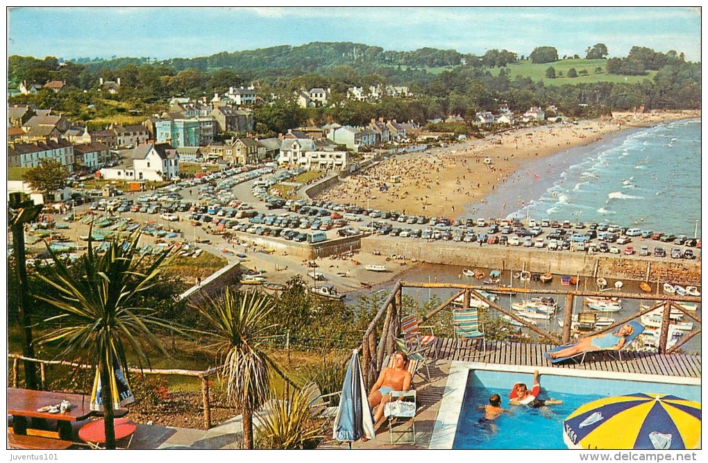 CPSM The Beach-Saundersfoot   L1850 - Pembrokeshire