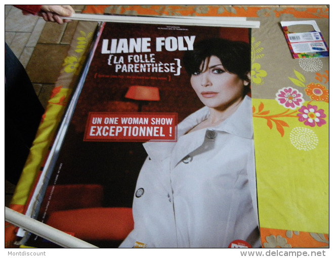 LIANE FOLY AFFICHE DE CONCERT ORIGINALE 60 X 40 - Affiches & Posters