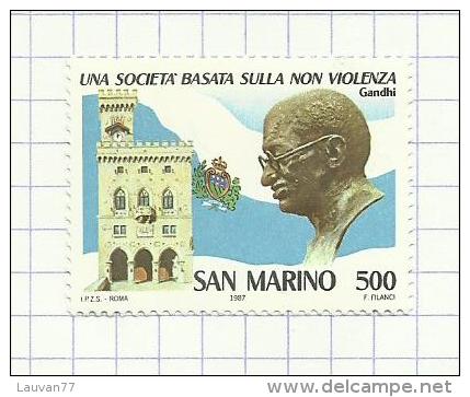 Saint-Marin N°1163, 1166 Neufs Avec Charnière Côte 2.75 Euros - Unused Stamps