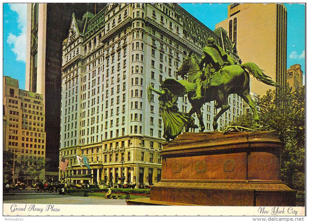 RARE GRAND ARMY PLAZA / NEW YORK CITY - Autres & Non Classés