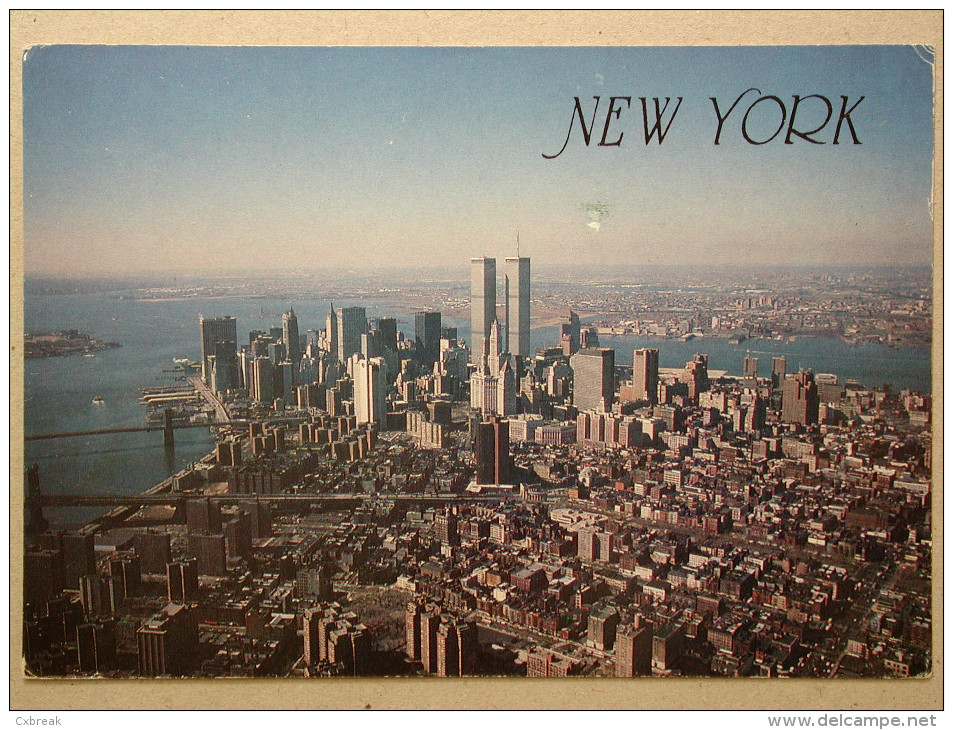 New York, Aerial View Of Lower New York Skyline - Multi-vues, Vues Panoramiques