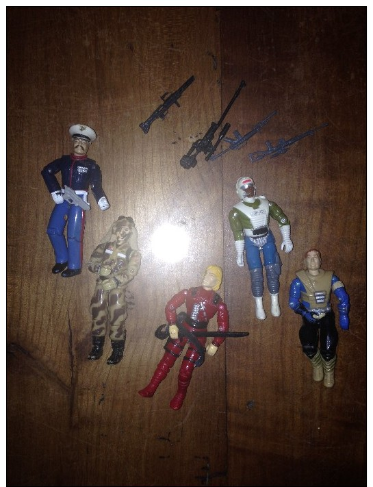 5 Figurine Gijoe Hasbro Plus Armes - GIJoe