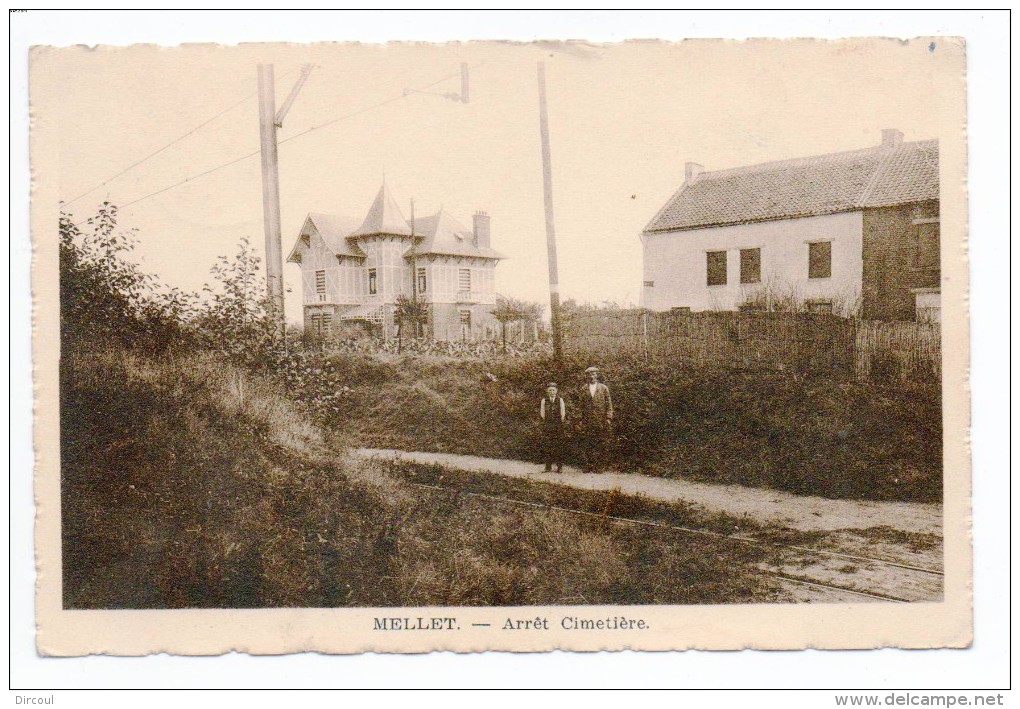 29824  -    Mellet   Arrêt  Cimetière - Les Bons Villers