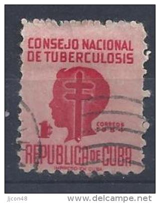 Cuba  1954  Anti-TB  (o)  1c - Used Stamps