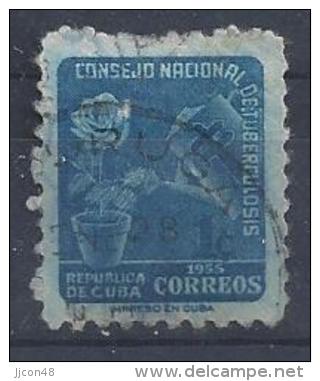 Cuba  1955  Anti-TB  (o)  1c - Used Stamps