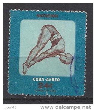 Cuba  1957   Air. Youth Recreation  (o)  24c - Poste Aérienne