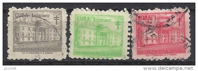 Cuba  1958   Anti-TB  (o)  1c - Used Stamps