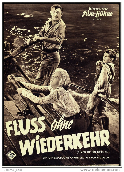 Illustrierte Film-Bühne  -  "Fluss Ohne Wiederkehr" -  Mit Robert Mitchum  -  Filmprogramm Nr. 2459 Von Ca. 1954 - Revistas