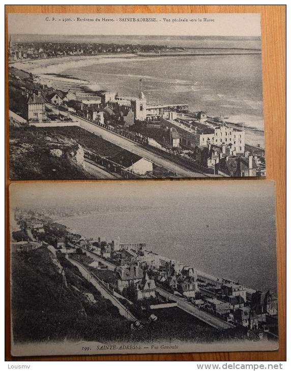 76 : Sainte-Adresse - 10 CPA  4 Animées - Pain De Sucre - Chapelle N.-D. Des Flots - Palais Sté Régates - Etc. (n°3481) - Sainte Adresse