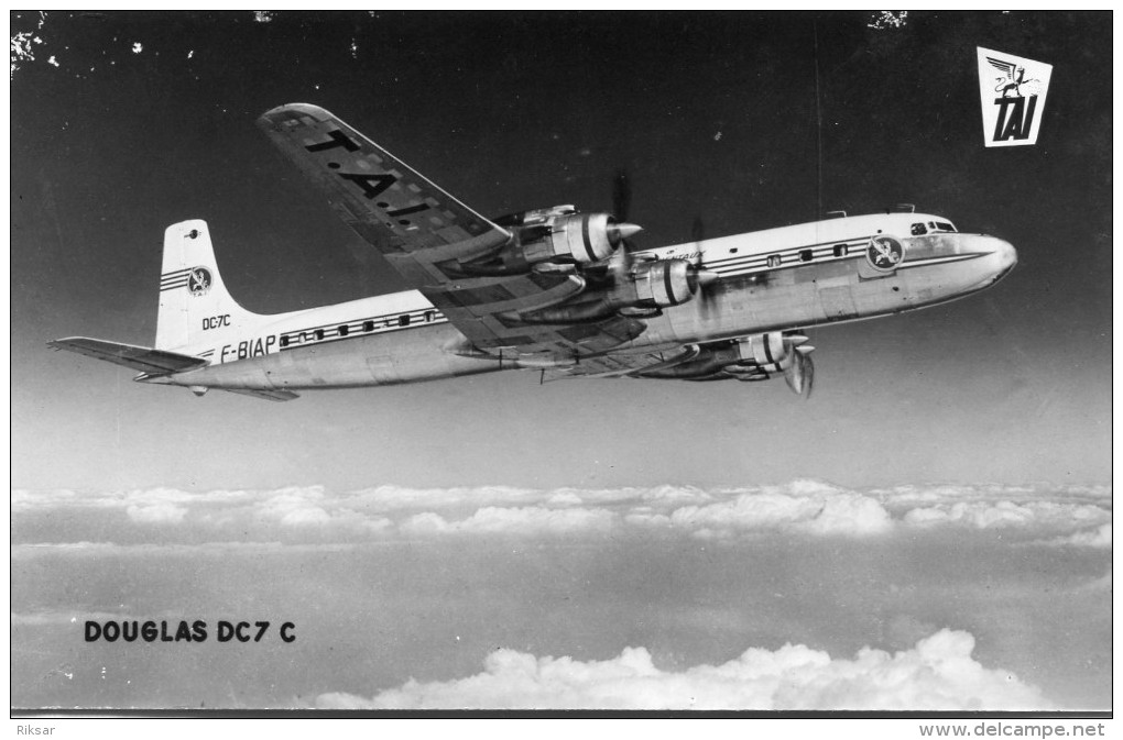 AVIATION(DOUGLAS DC7 C) - 1946-....: Era Moderna