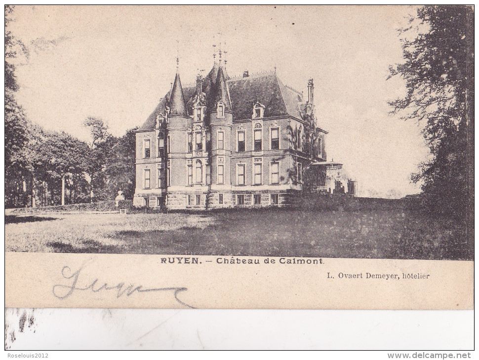 RUYEN / RUIEN : Château De Calmont - Kluisbergen