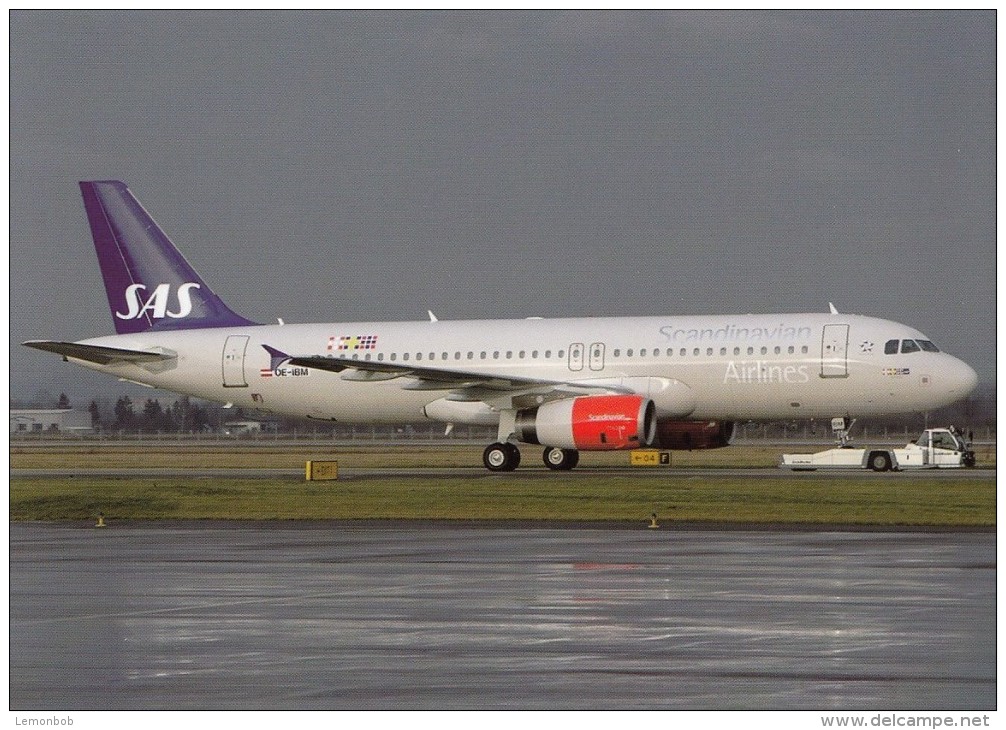 SAS, A320-232, Unused Postcard [15911] - 1946-....: Moderne