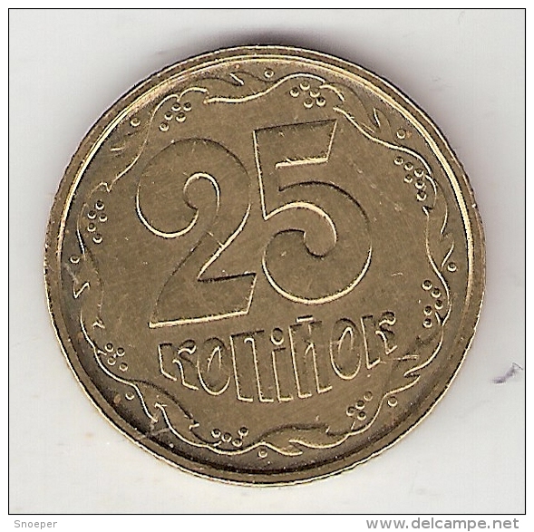 Ukraine 25 Kopiyok  1994 Km 2.1a     Xf+  !!!!! - Ukraine