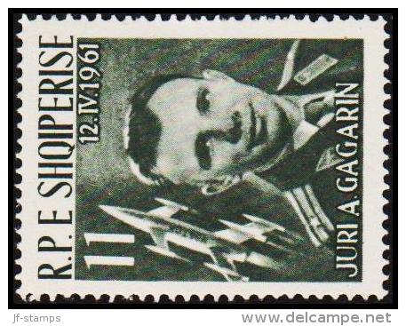 1962. GAGARIN 11 L. (Michel: 644) - JF126140 - Albania