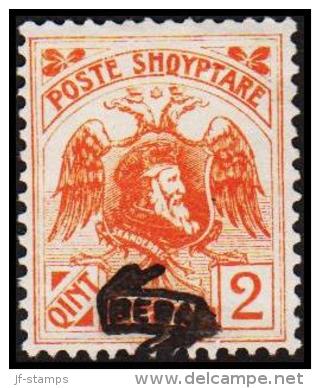 1920. SKANDERBEG 2 QINT BESA.  (Michel: 76 II) - JF126320 - Albania