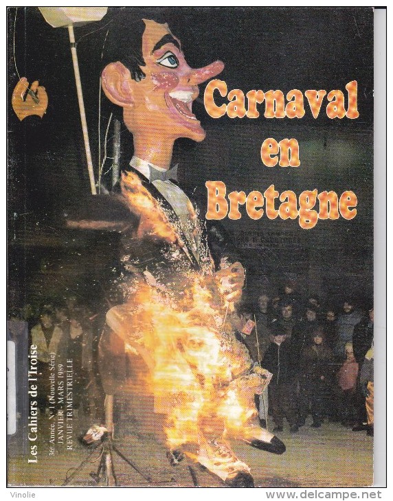 LI15-010: CAHIERS IROISE CARNAVAL EN BRETAGNE N° 1 1989 EDITE A BREST - Autres & Non Classés