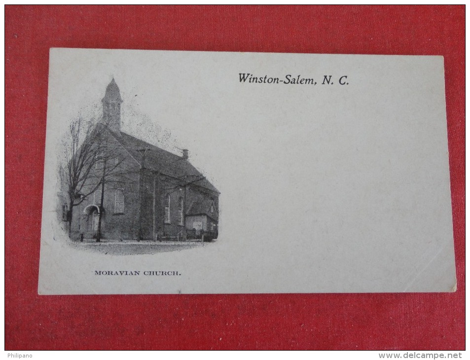 - North Carolina> Winston Salem   Moravian Church   -- ---- -------       ----Reference 1673 - Winston Salem