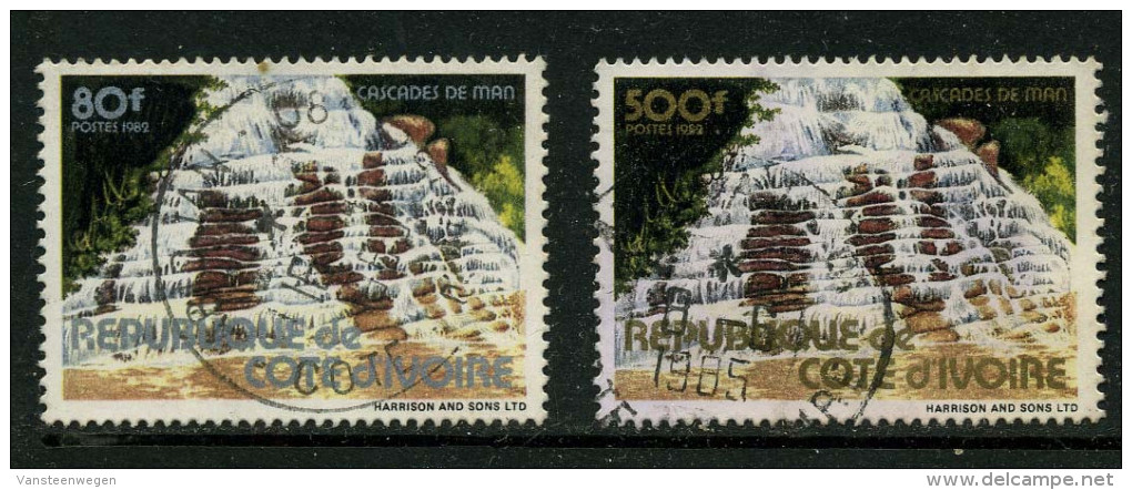 Côte D´Ivoire 1982 Y&T 645A/B ° - Côte D'Ivoire (1960-...)