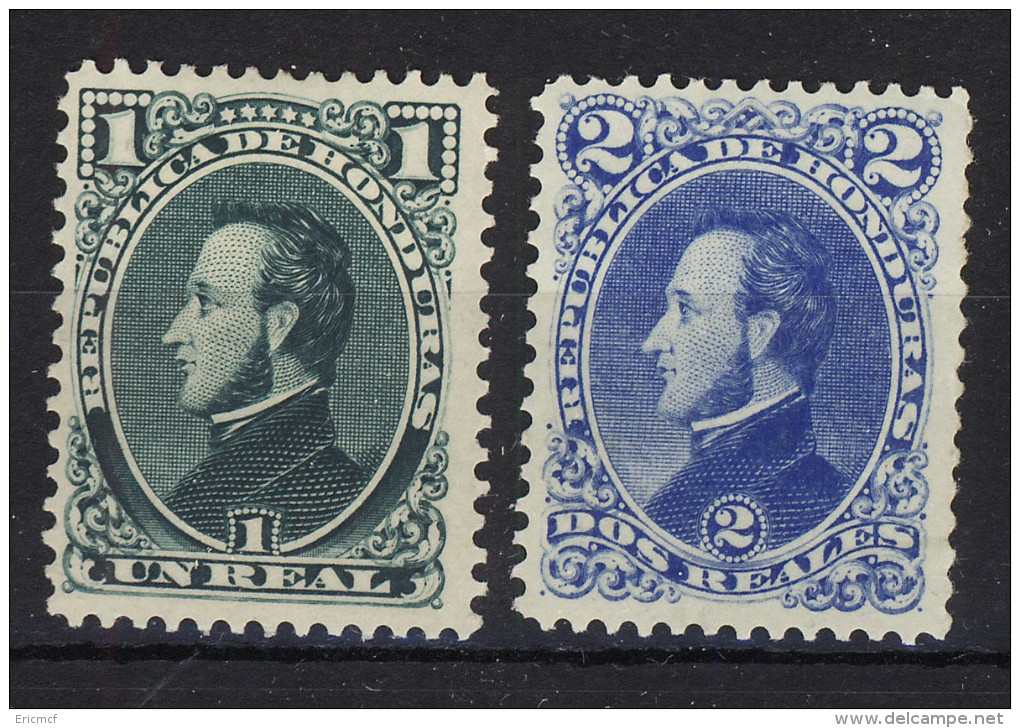 Honduras 1878 1R+2R Mint(*) - Honduras