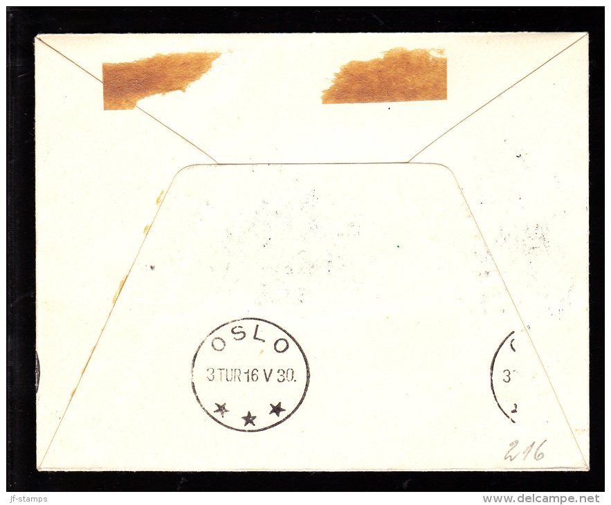 1925. Air Mail. 10 øre Green In Pair And 2 øre On Small Cover From KØBENHAVN LUFTHAVN 1... (Michel: 143) - JF103832 - Airmail