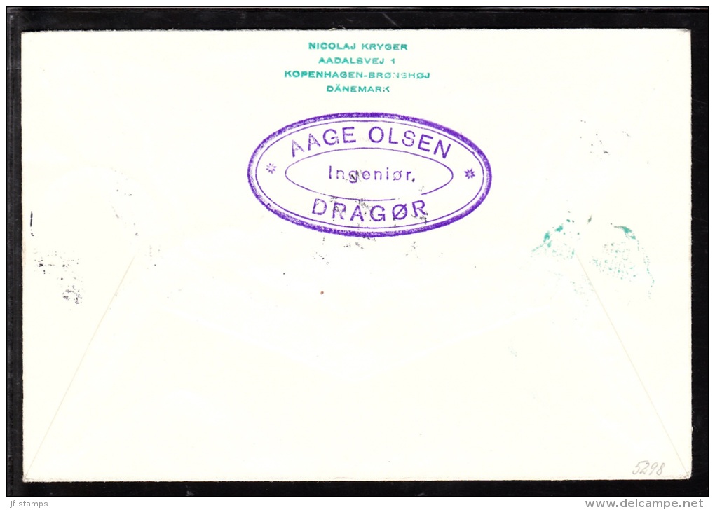 1931. Air Mail.  Deutscher Schleuderflug DAMPFER BREMEN NEW-YORK 28. JUNI 1931 In Green... (Michel: 180-181) - JF103166 - Posta Aerea