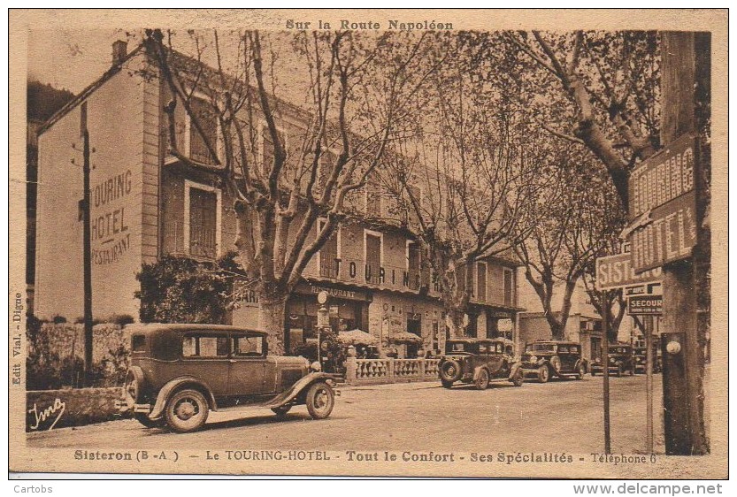 04 SISTERON  Le Touring-Hôtel - Sisteron